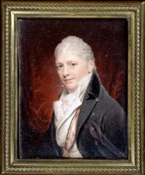 Miniaturporträt von Sir Peter Francis Bourgeois (nach Beechey)